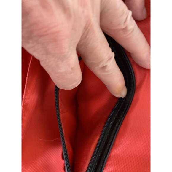 M. C. Marc Chantal Croc Embossed Leather Shoulder Purse Bag Black Handbag - Picture 13 of 16